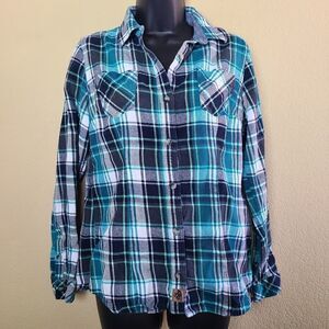 Legendary Whitetails Plaid Button Down
